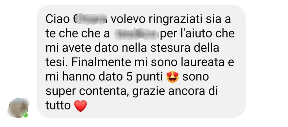 Recensione di uno studente