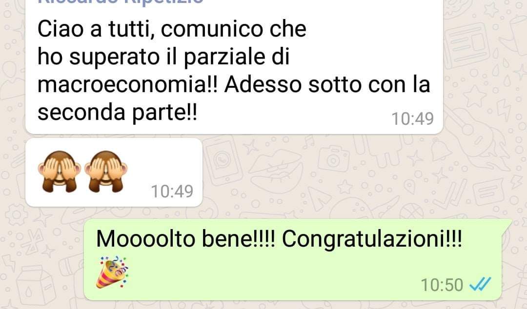 Recensione di uno studente