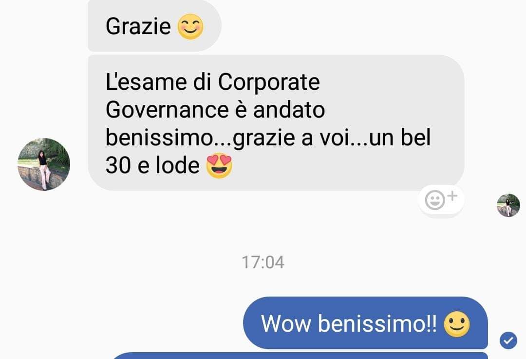 Recensione di uno studente